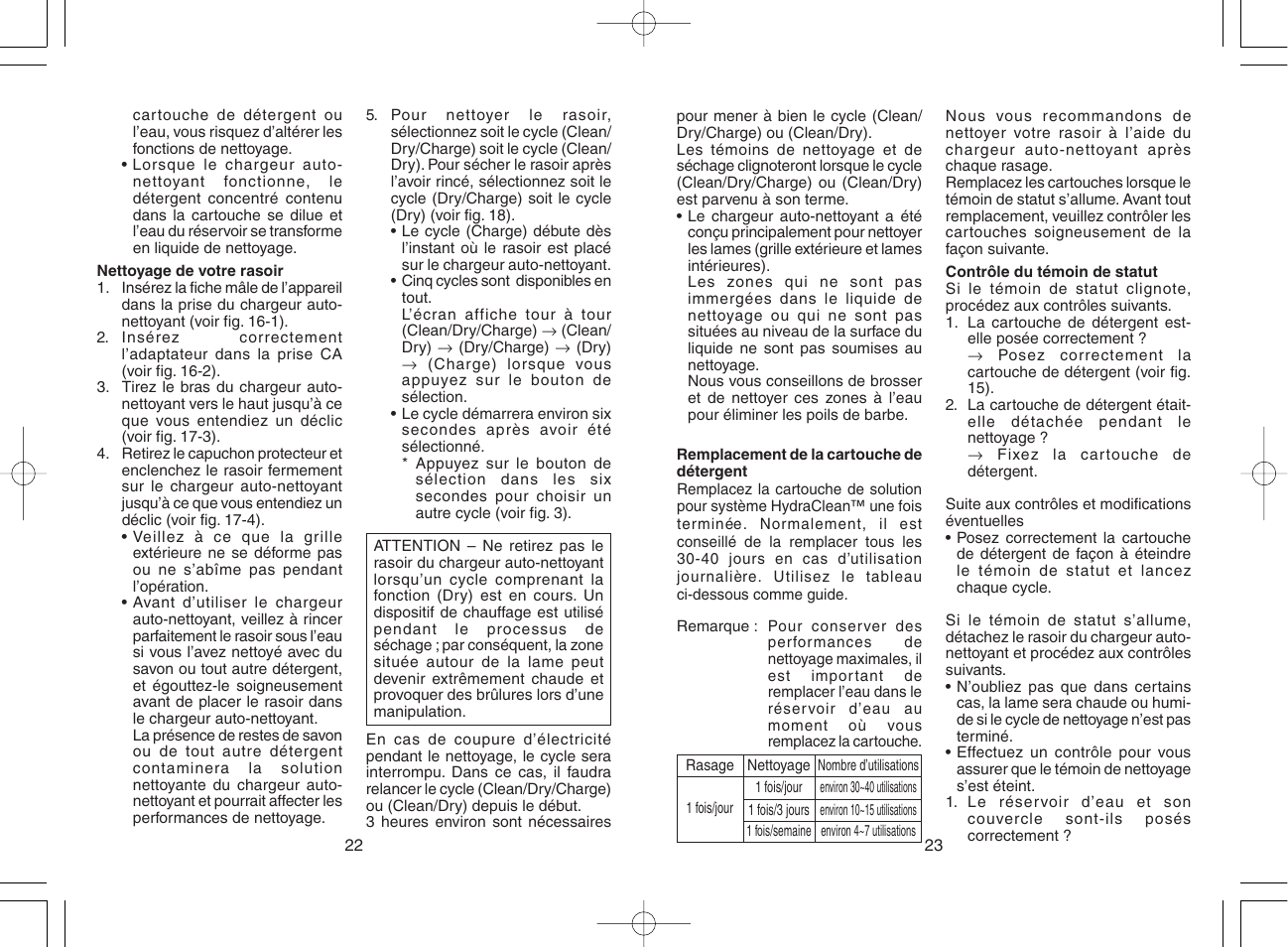 Panasonic ES8168 User Manual | Page 12 / 20