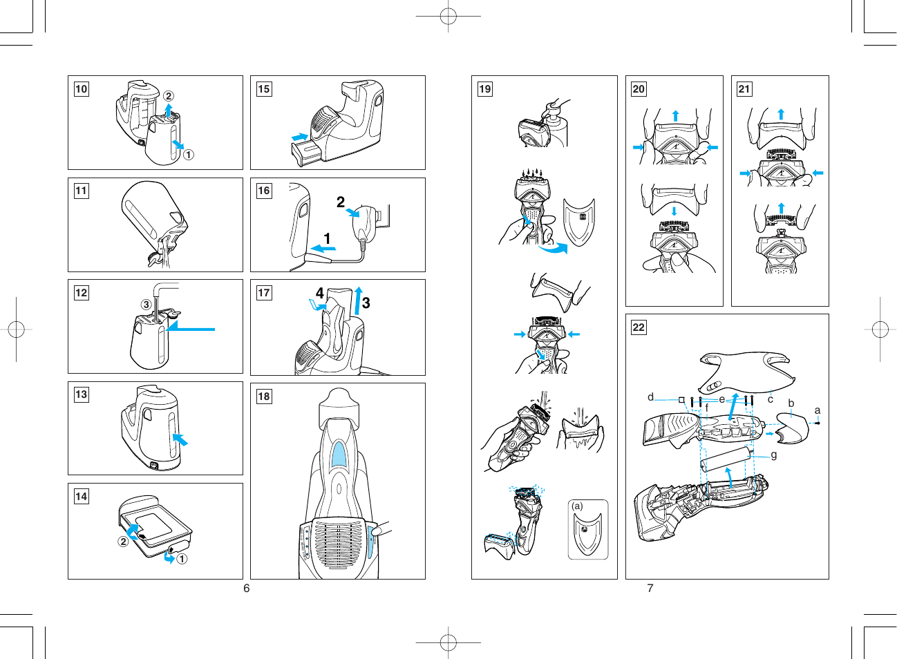 Panasonic ES8168 User Manual | Page 4 / 20