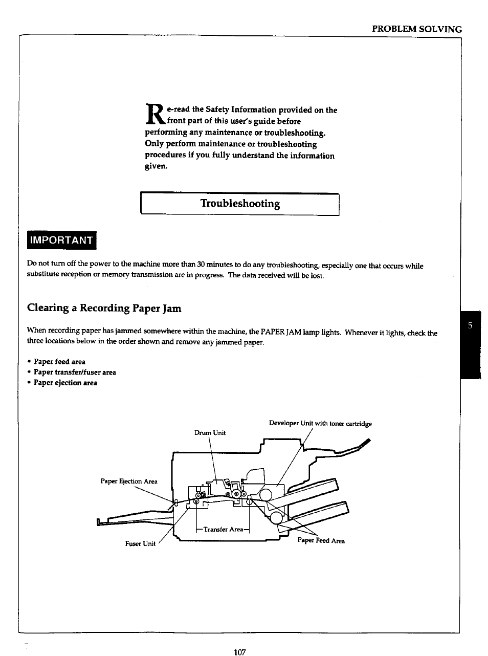 Panasonic Panafax UF-766 User Manual | Page 114 / 142