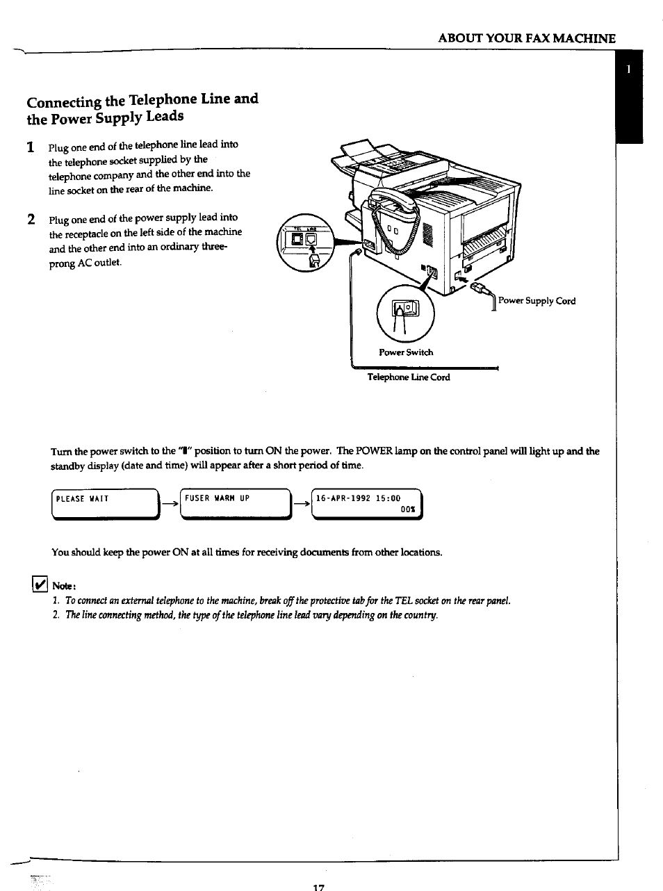 Panasonic Panafax UF-766 User Manual | Page 25 / 142