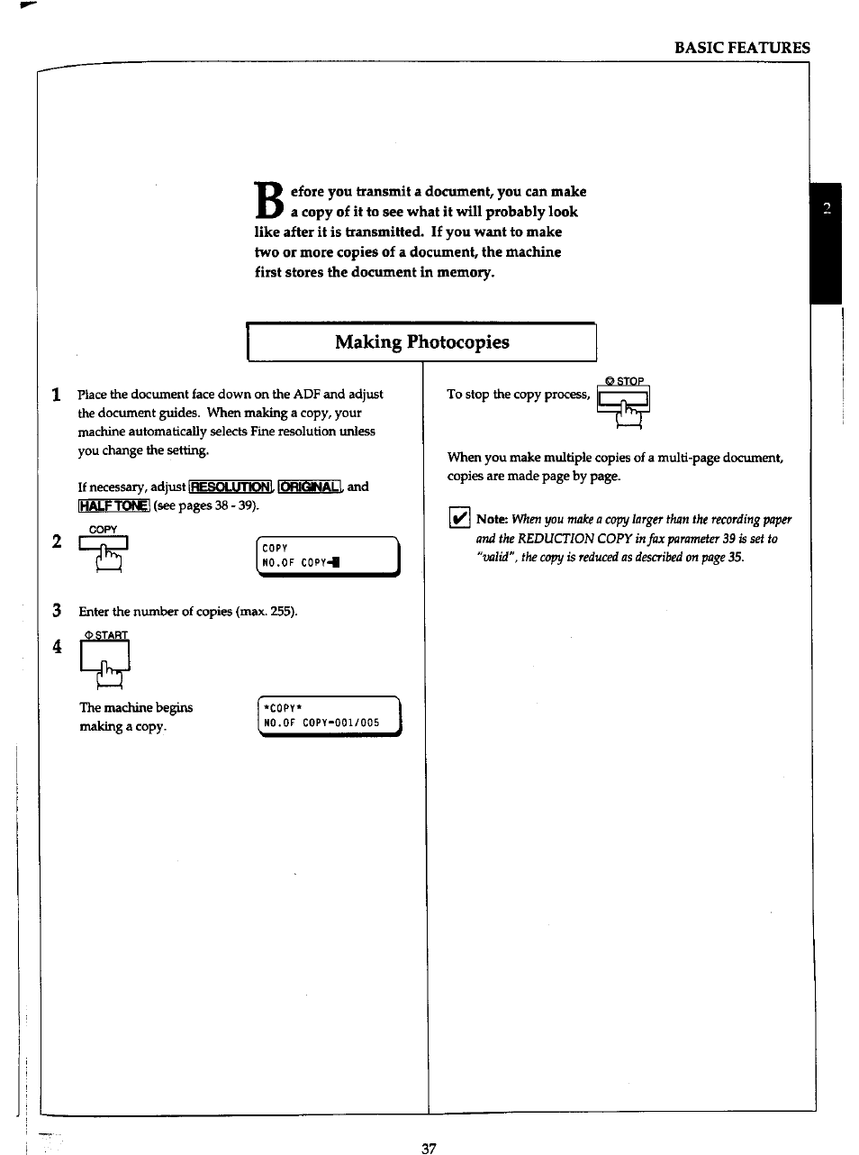 Panasonic Panafax UF-766 User Manual | Page 44 / 142