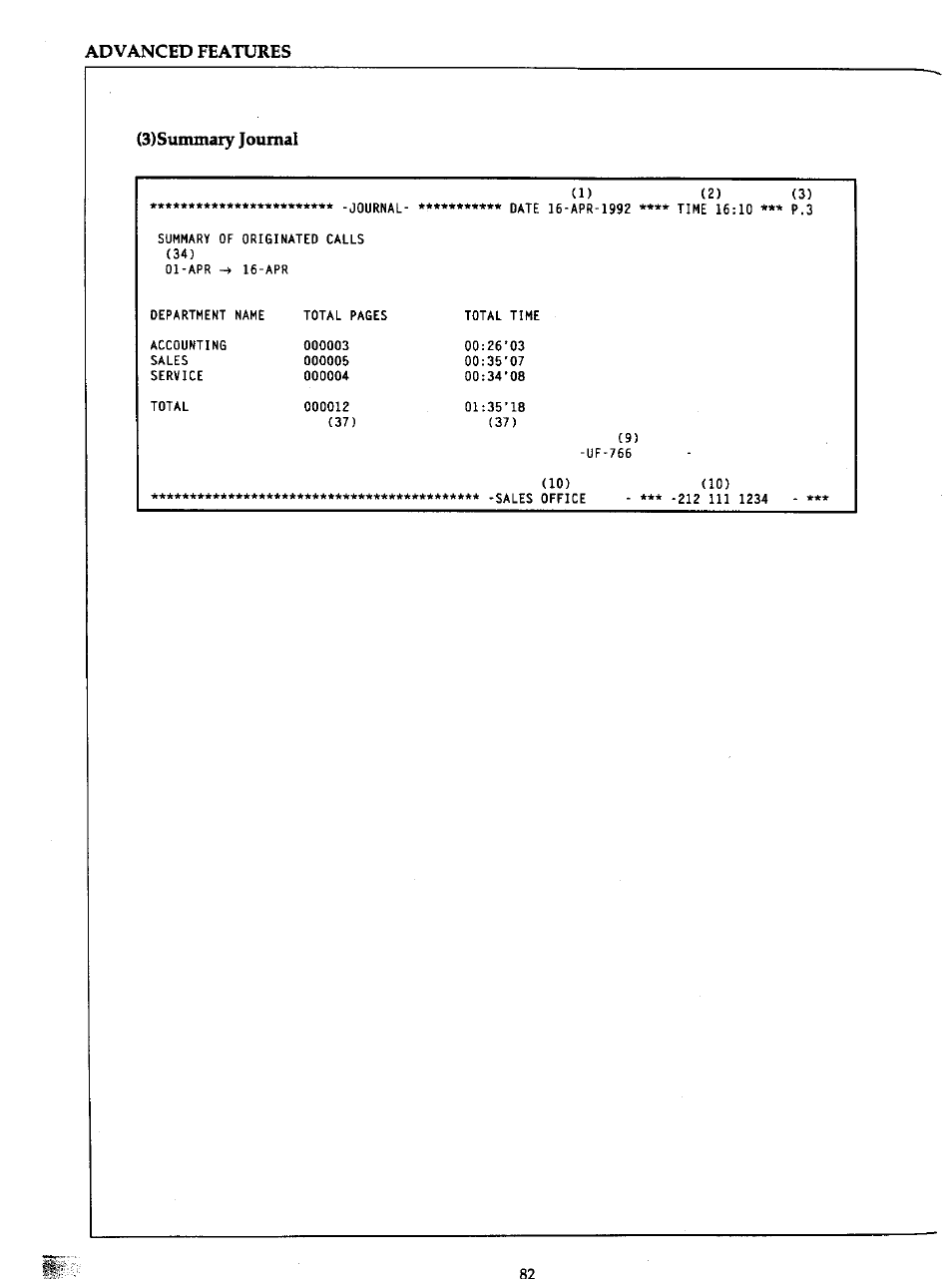 Panasonic Panafax UF-766 User Manual | Page 89 / 142