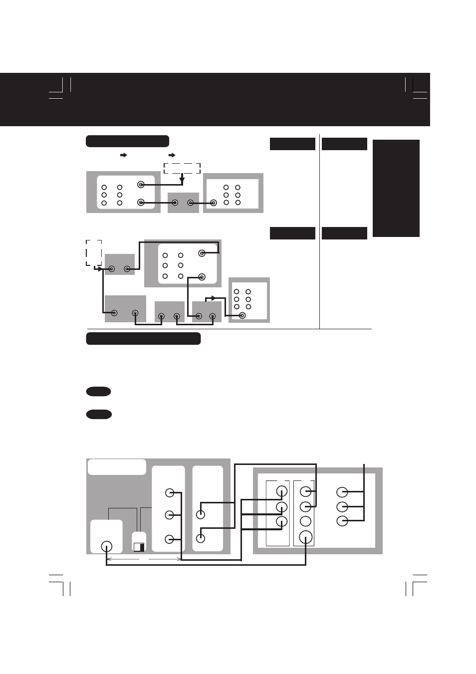 Initial setup (connection), You cannot you can, Connect with two cable boxes | Deck cable box tv, Connections for dvd only other connections, Dvd output, Dvd/vcr deck, Dvd/vcr deck or | Panasonic PV-D4761 User Manual | Page 13 / 64