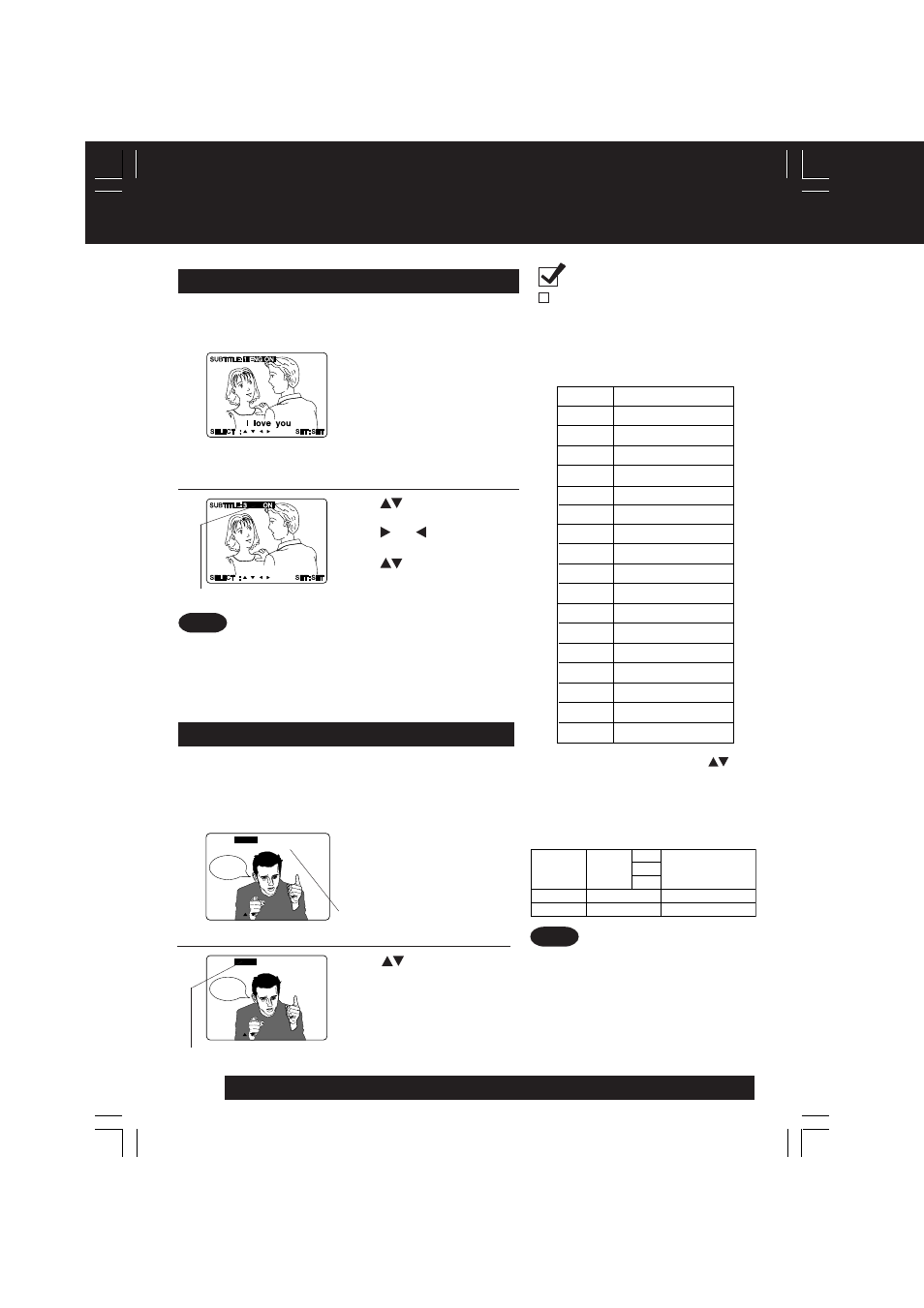 Dvd operation, Disc operation, Subtitle language (dvd only) | Audio soundtrack language (dvd only) | Panasonic PV-D4761 User Manual | Page 40 / 64