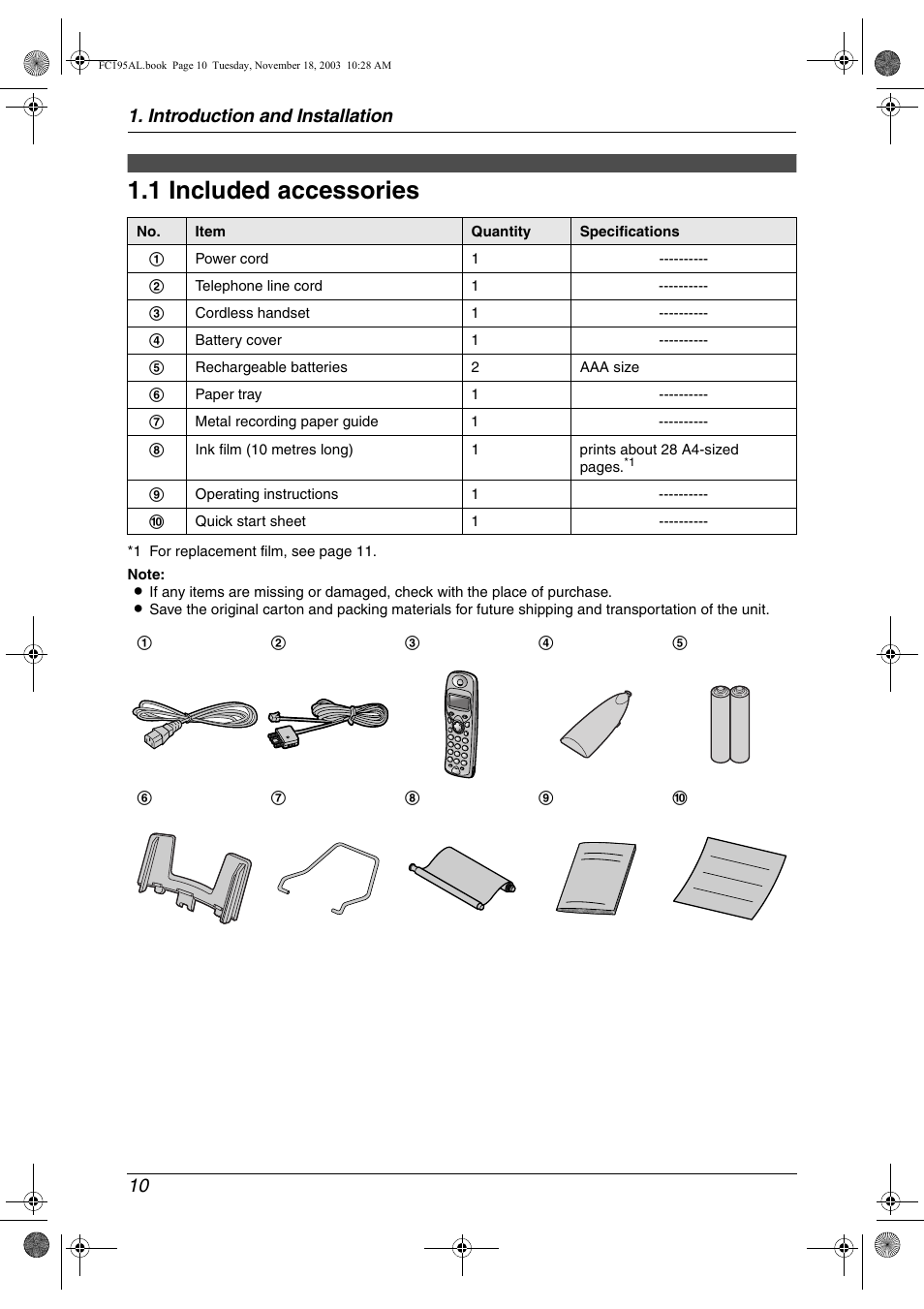 Panasonic KX-FC195AL User Manual | Page 12 / 86