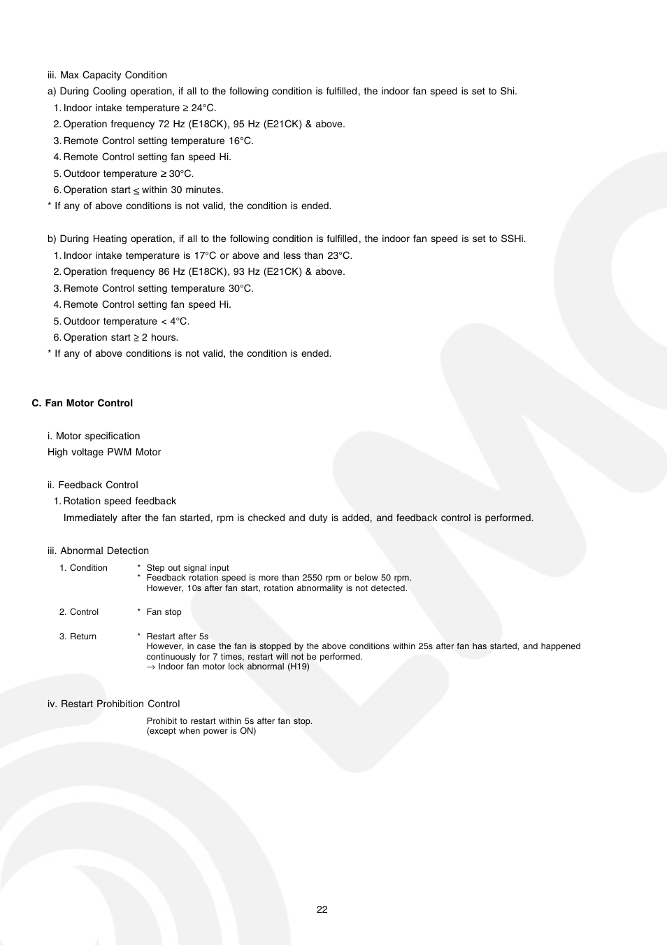 Panasonic CS-E21CKE User Manual | Page 22 / 100