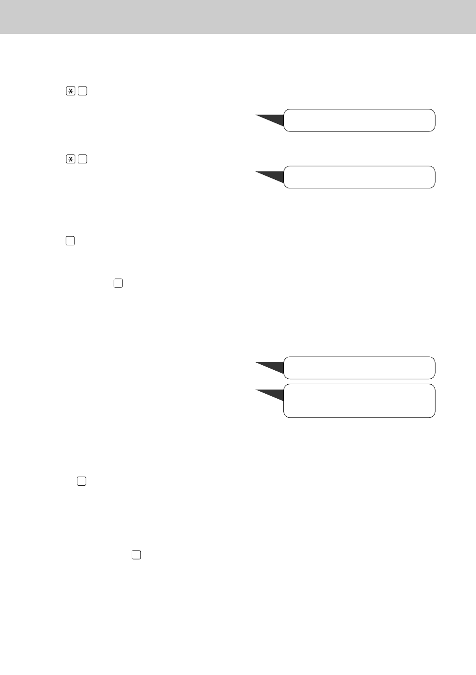 Remote operation, Other remote operations, Erasing a specific message | Erasing all messages, Monitoring the room, Recording a marker message, Re-recording a greeting message | Panasonic KX-FP121AL User Manual | Page 104 / 140