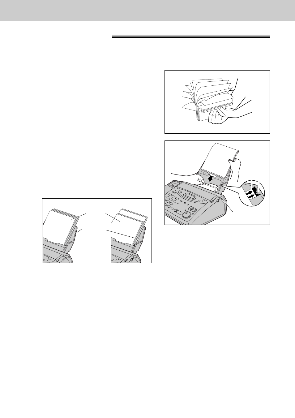Recording paper, Setup recording paper | Panasonic KX-FP121AL User Manual | Page 26 / 140