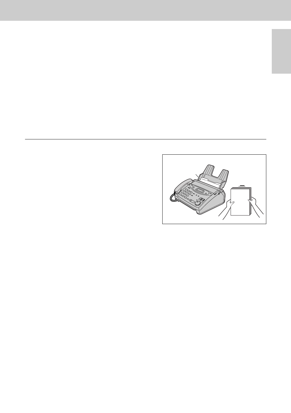 Setup, Adding paper to the paper tray | Panasonic KX-FP121AL User Manual | Page 27 / 140