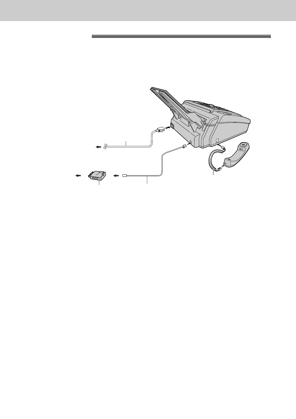 Connections, Setup | Panasonic KX-FP121AL User Manual | Page 28 / 140