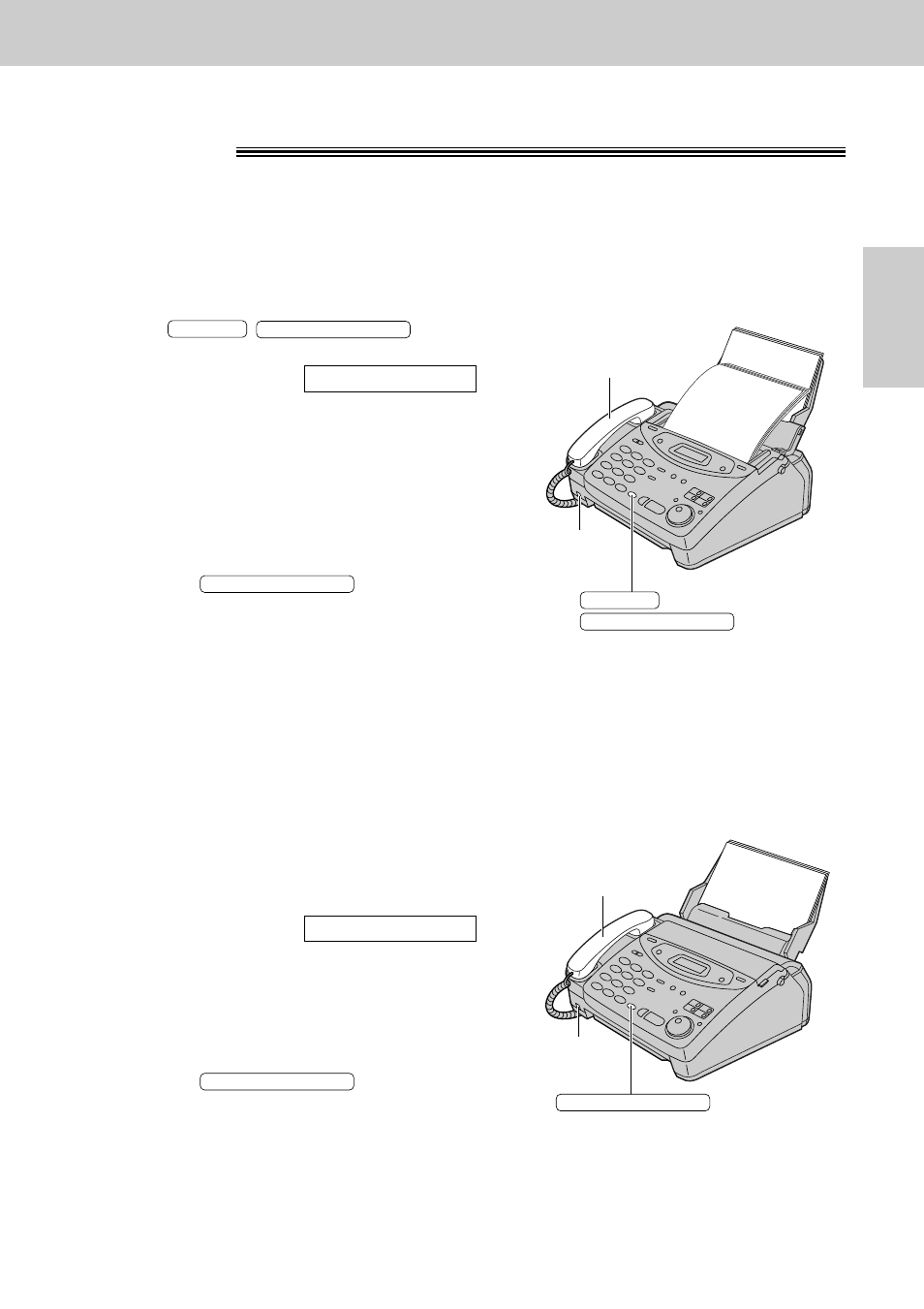 Voice contact, Initiating voice contact, Receiving a request for voice contact | Panasonic KX-FP121AL User Manual | Page 49 / 140