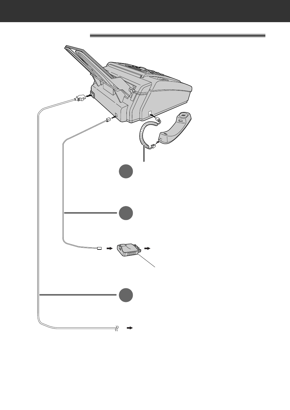 Connections, Quick start, Handset cord | Telephone line cord, Power cord | Panasonic KX-FP121AL User Manual | Page 5 / 140