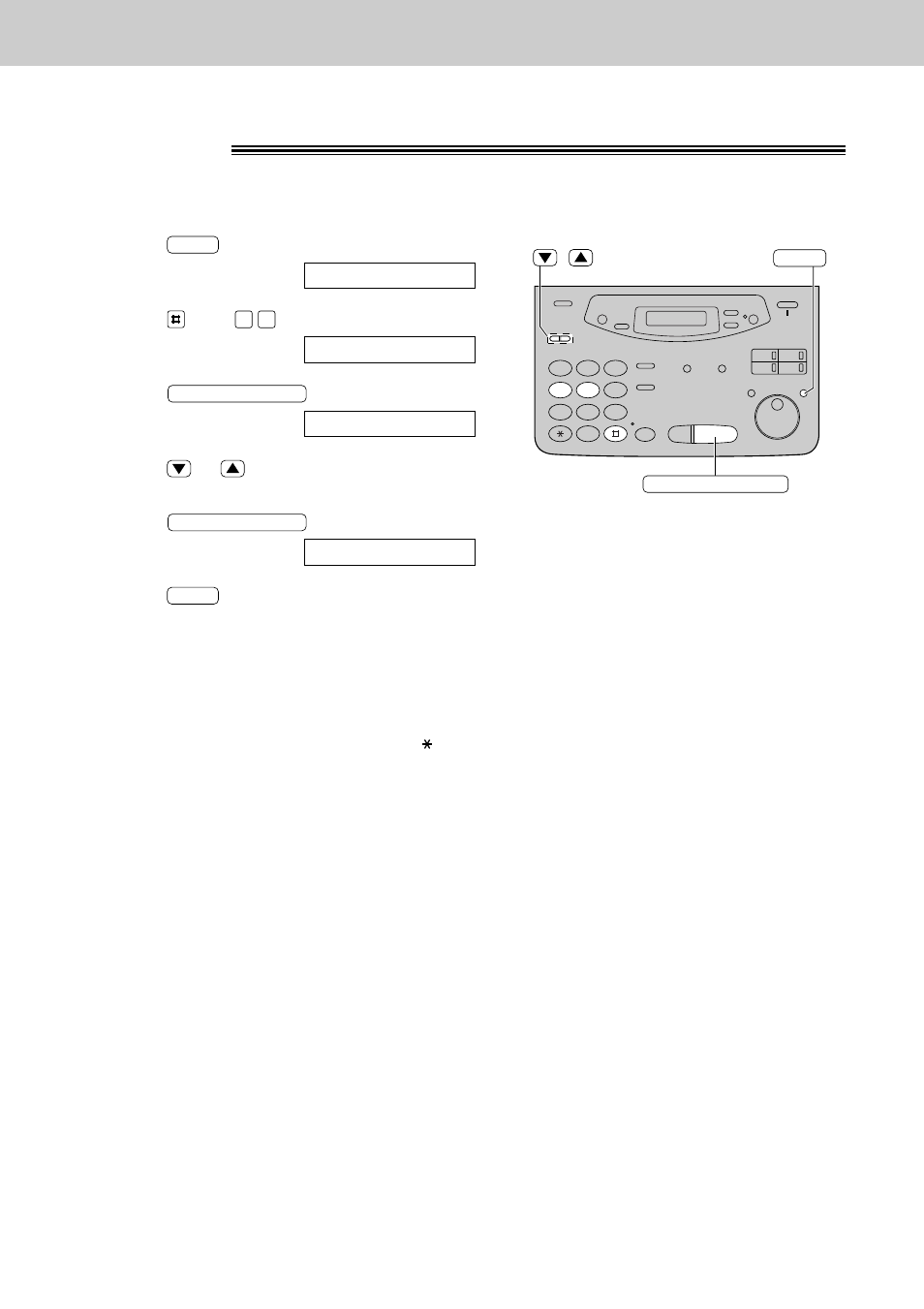 Greeting, Recording time for the tad/fax greeting message | Panasonic KX-FP121AL User Manual | Page 96 / 140
