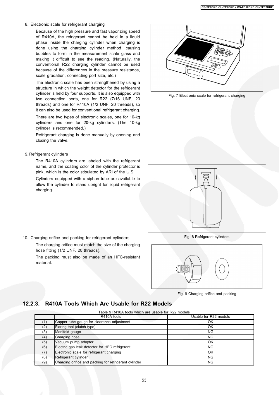 Panasonic CU-TE12DKE User Manual | Page 53 / 80