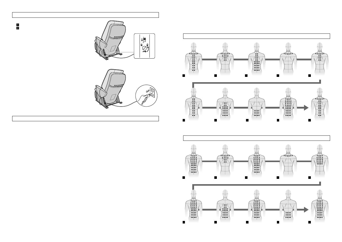 Details regarding programmed operation, Strong gentle, Turn off the power | Disconnect the power, Caution, Unplug the power cord | Panasonic EP1061 User Manual | Page 11 / 29