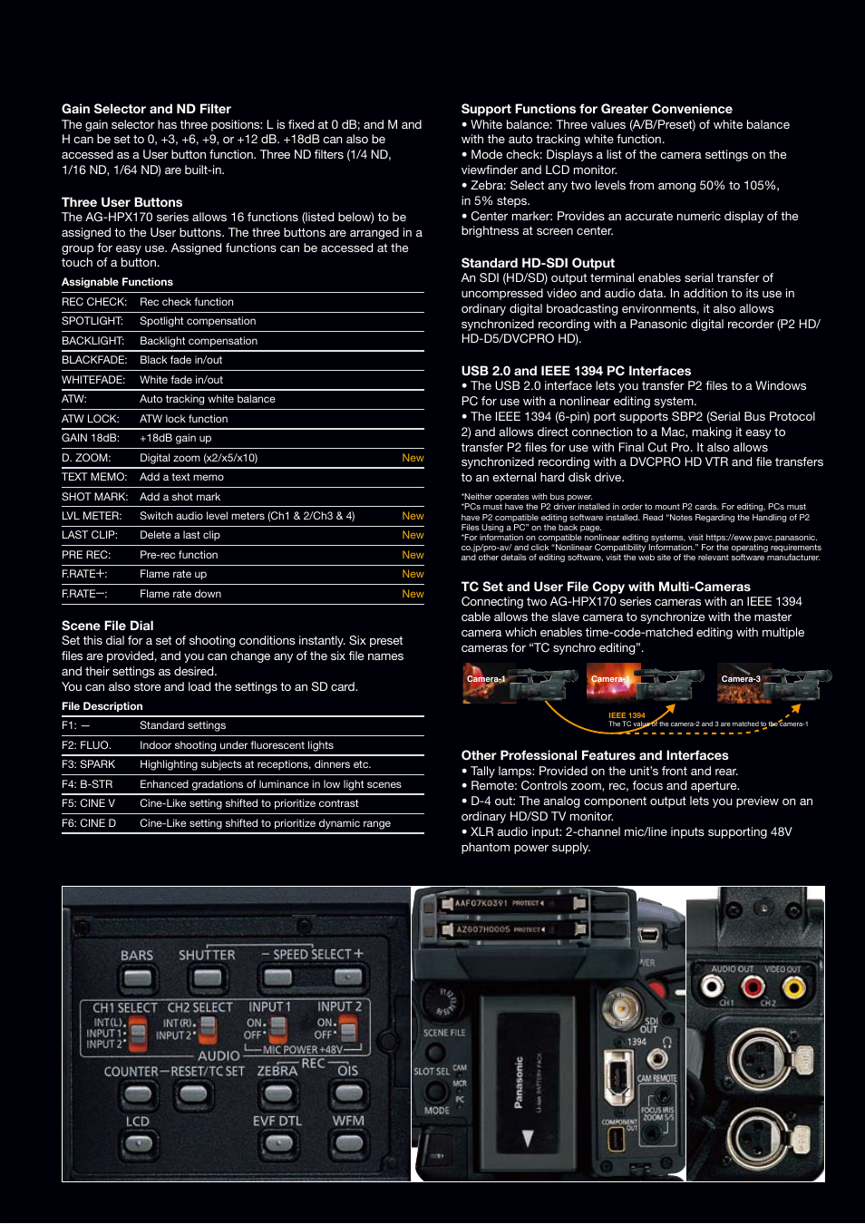 Panasonic AG-HPX173 User Manual | Page 11 / 16