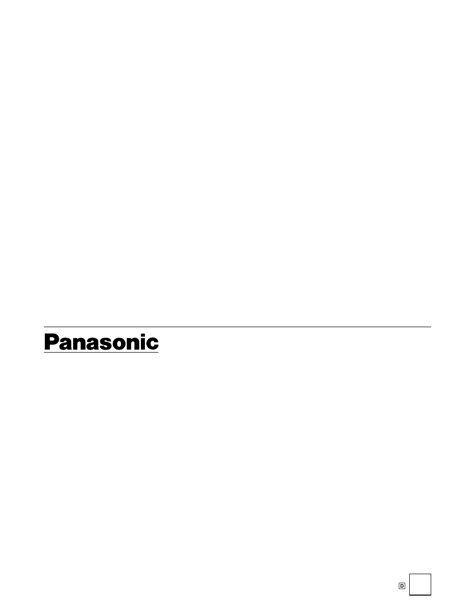 Panasonic AJ-HD130DCP User Manual | Page 42 / 42