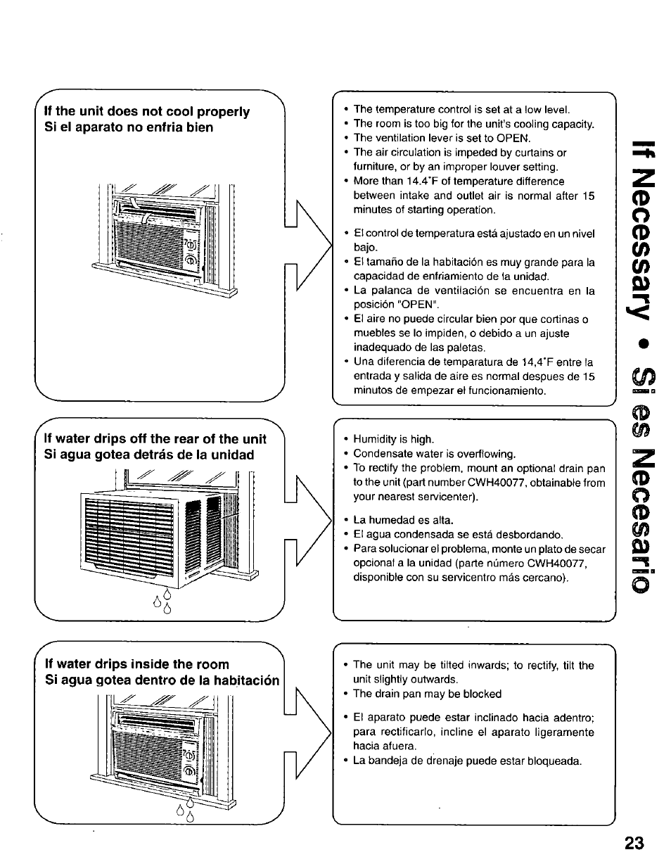 Panasonic CW-C101MU User Manual | Page 23 / 24