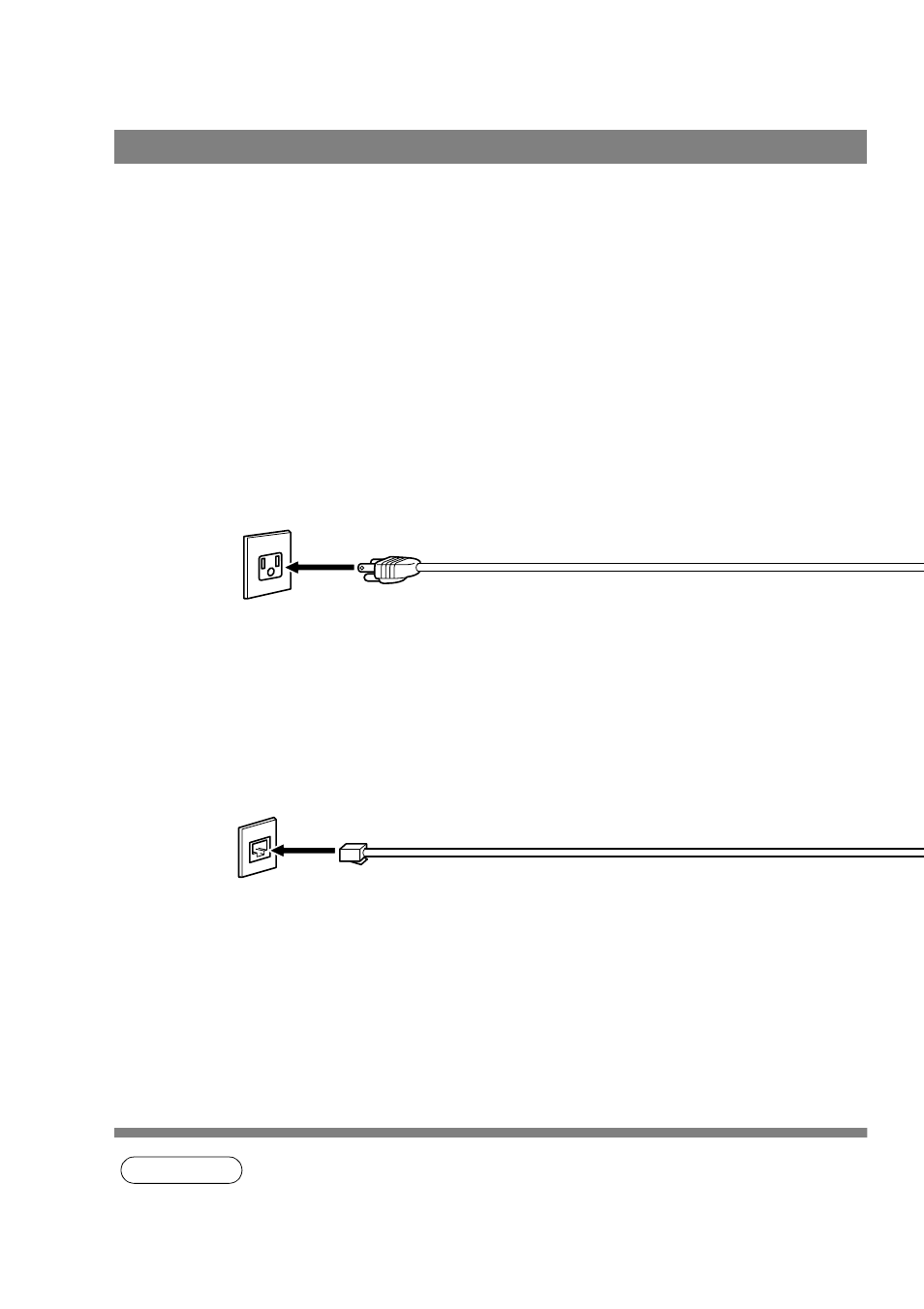Connecting the telephone line cable and power cord | Panasonic UF-490 User Manual | Page 18 / 120