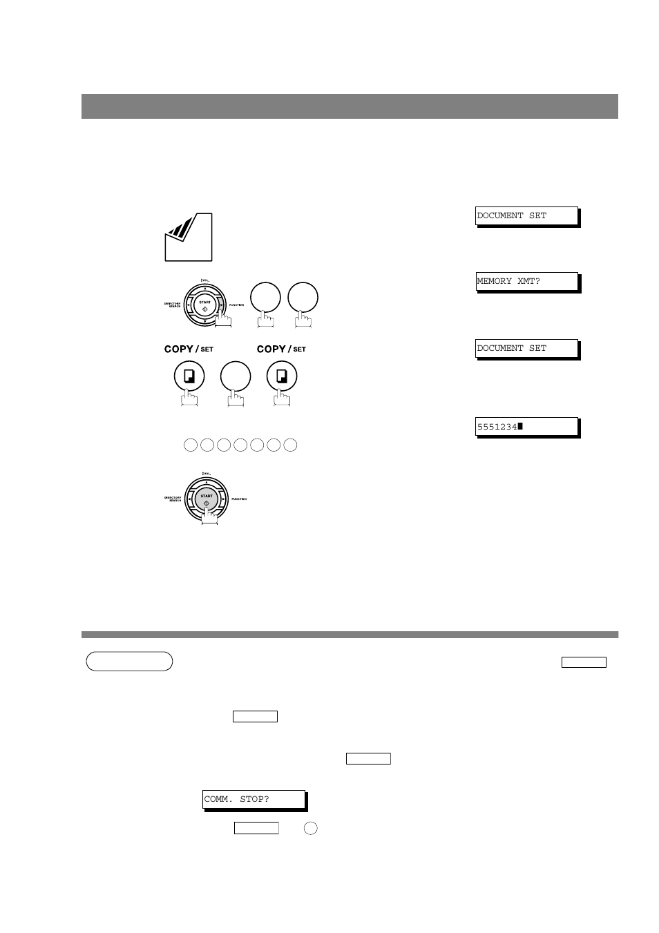 Direct transmission, Sending documents | Panasonic UF-490 User Manual | Page 46 / 120