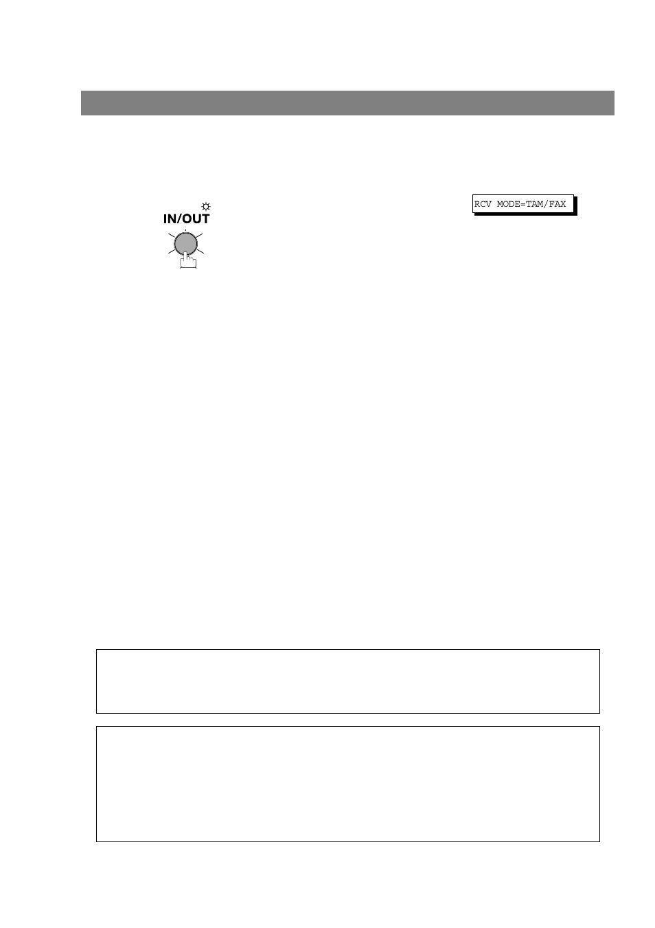 Receiving documents, Tam (telephone answering machine) interface mode | Panasonic UF-490 User Manual | Page 60 / 120
