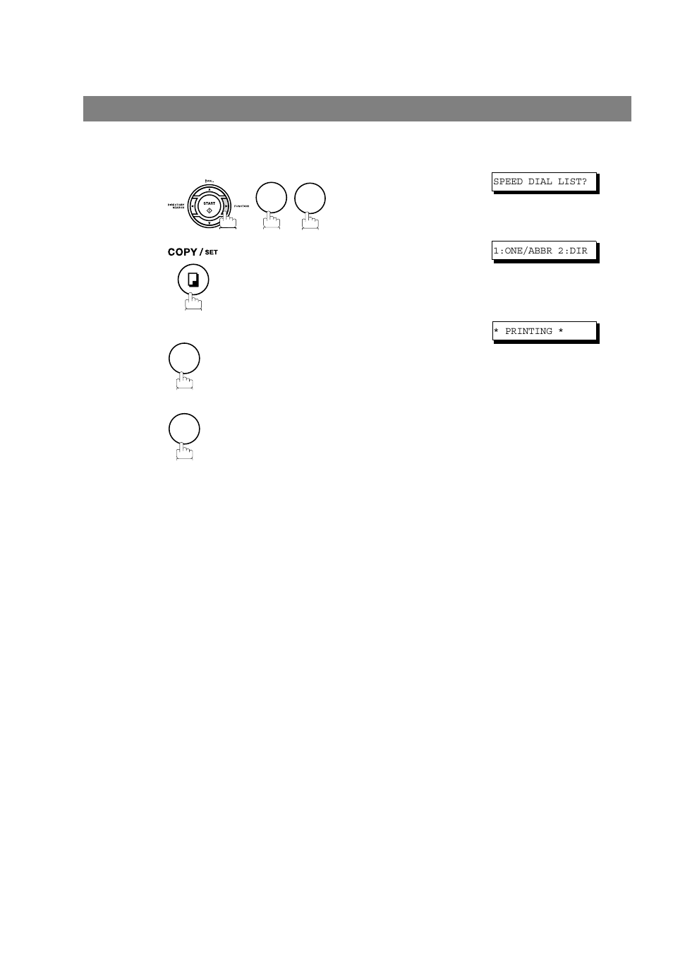 One-touch/abbreviated and directory search list | Panasonic UF-490 User Manual | Page 88 / 120