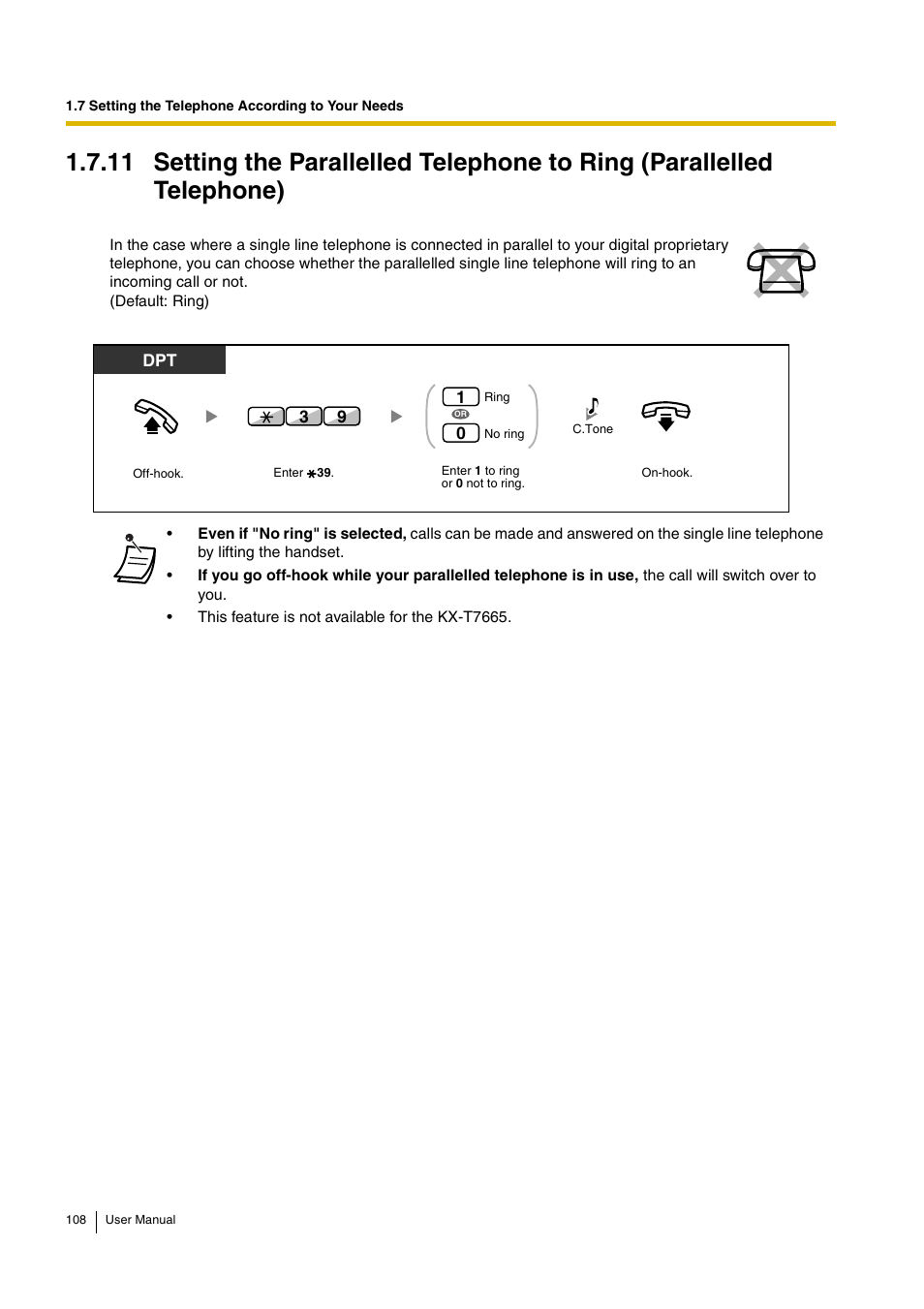 Panasonic KX-TDA30 User Manual | Page 108 / 214