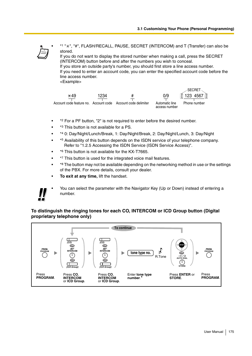 Panasonic KX-TDA30 User Manual | Page 175 / 214