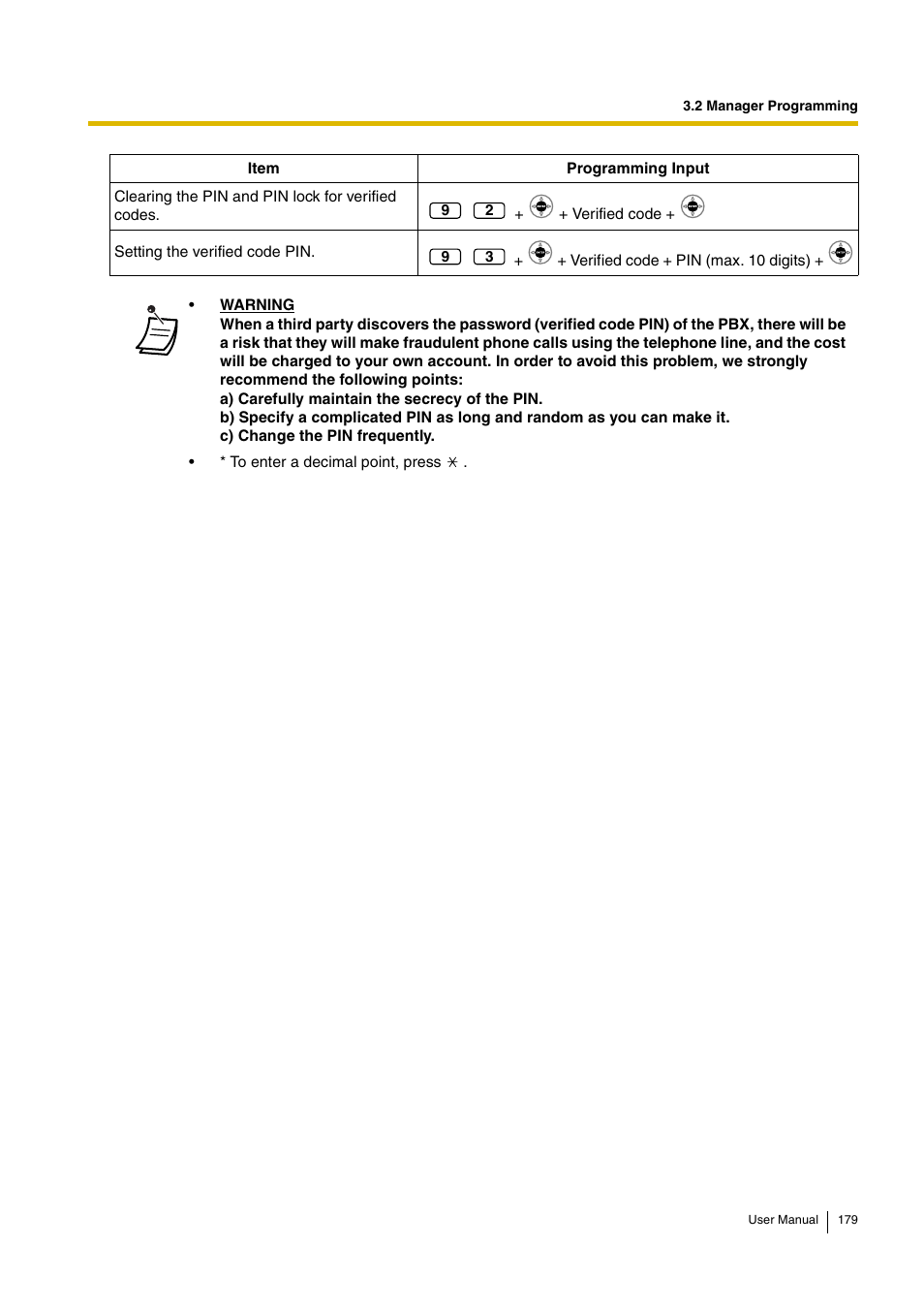 Panasonic KX-TDA30 User Manual | Page 179 / 214