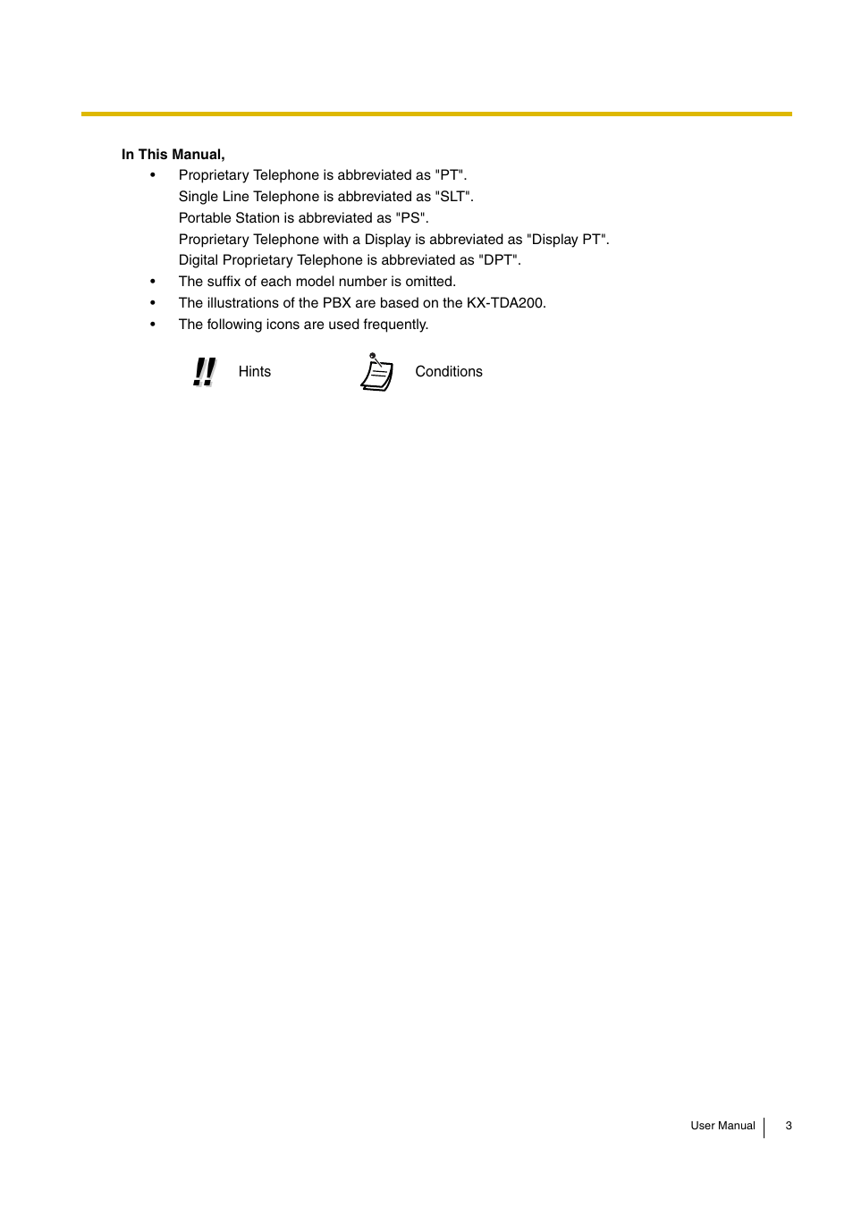 Panasonic KX-TDA30 User Manual | Page 3 / 214