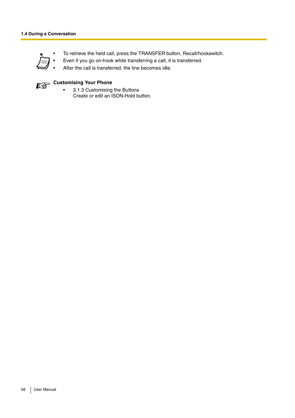 Panasonic KX-TDA30 User Manual | Page 58 / 214