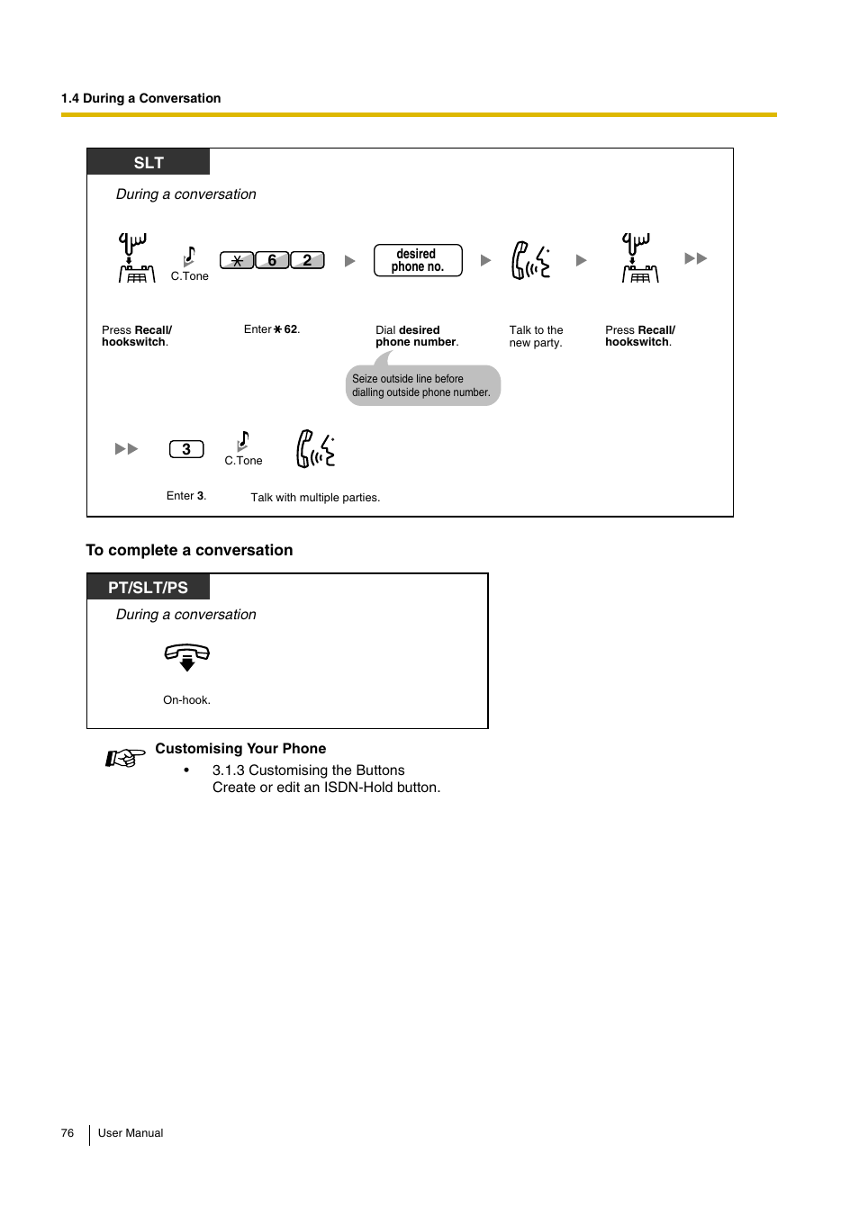 Pt/slt/ps | Panasonic KX-TDA30 User Manual | Page 76 / 214