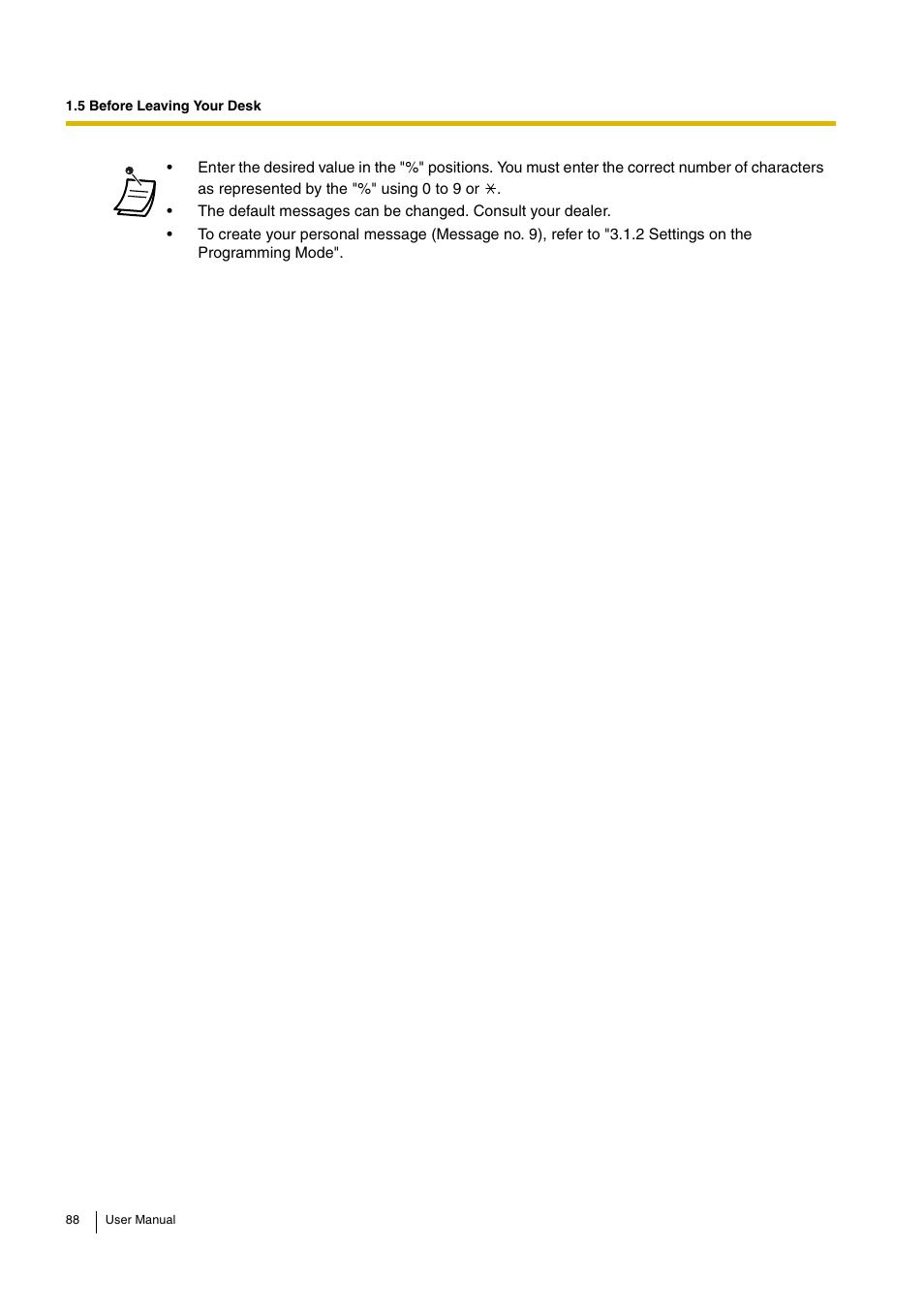 Panasonic KX-TDA30 User Manual | Page 88 / 214