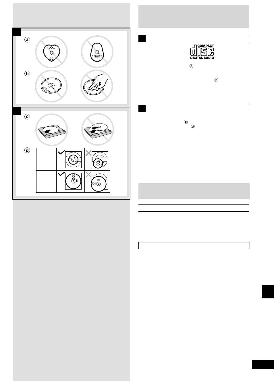 About discs, Maintenance | Panasonic SC-AK600 User Manual | Page 31 / 32