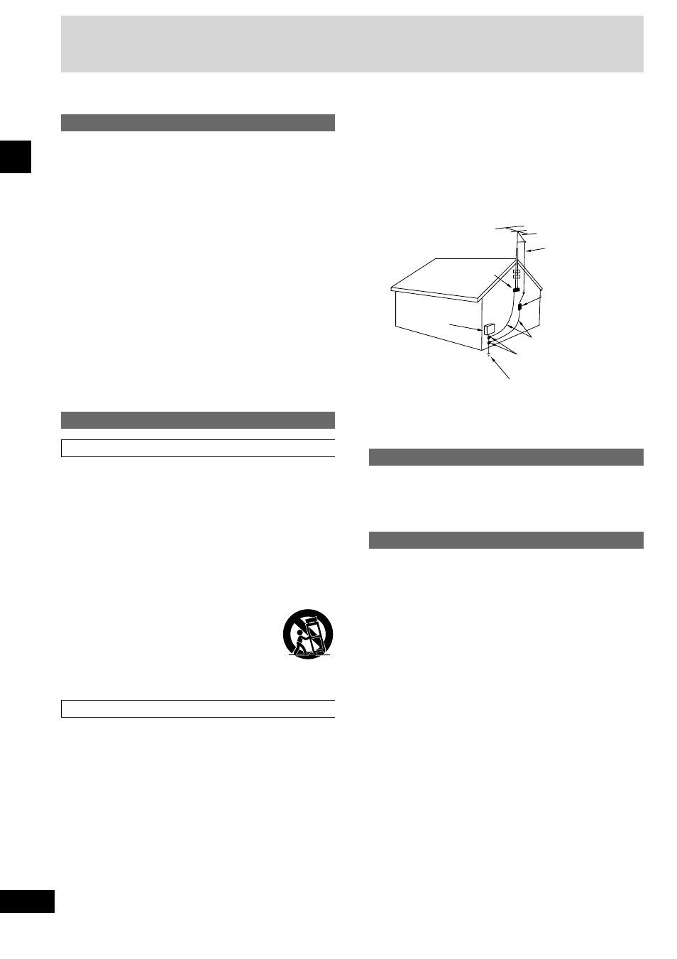 Important safety instructions, Safety, Installation | Maintenance, Service | Panasonic SC-AK600 User Manual | Page 4 / 32