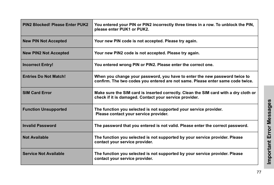 Panasonic EB-G51E User Manual | Page 80 / 90