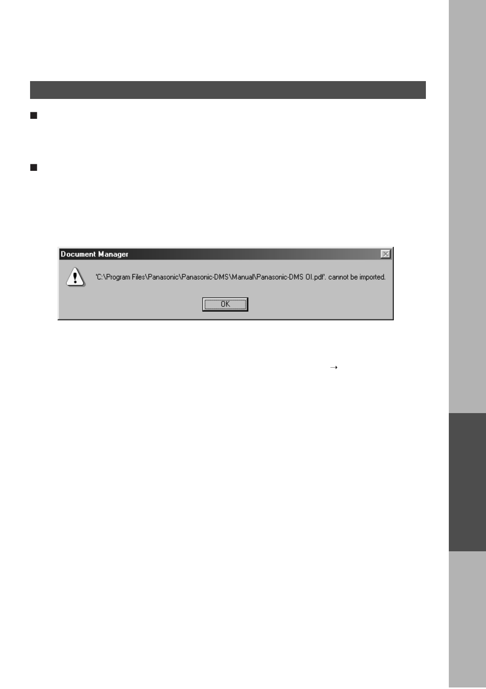 Setting plug-in, Document manager | Panasonic DP-2000 User Manual | Page 101 / 180