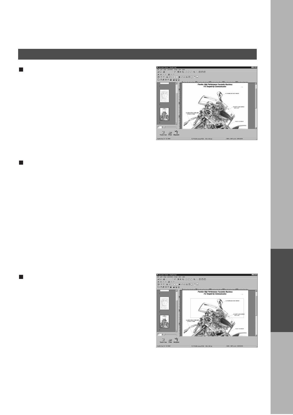 Basic operations, Document viewer | Panasonic DP-2000 User Manual | Page 121 / 180