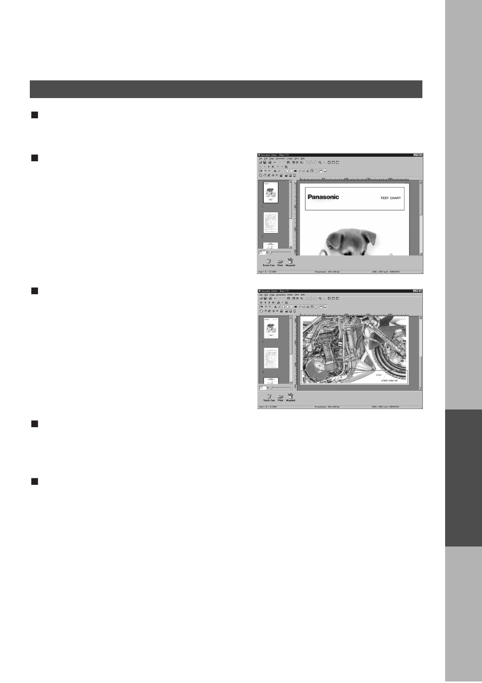 Annotation menu, Document viewer | Panasonic DP-2000 User Manual | Page 129 / 180