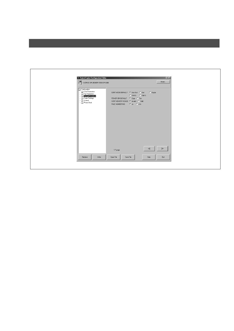 General functions folder | Panasonic DP-2000 User Manual | Page 150 / 180