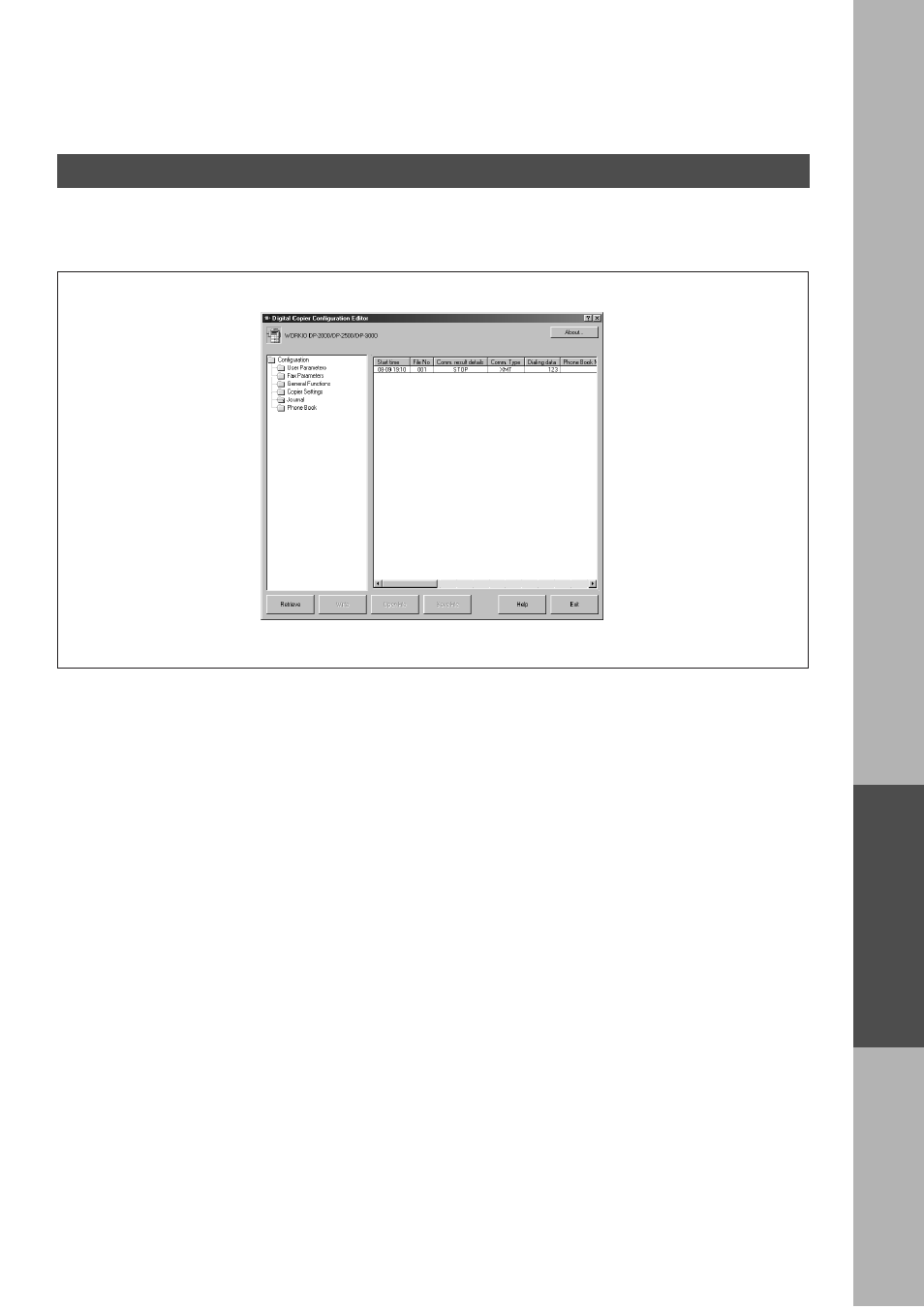 Journal folder | Panasonic DP-2000 User Manual | Page 151 / 180