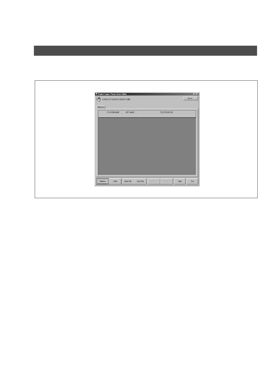Phone book settings shortcut activation folder | Panasonic DP-2000 User Manual | Page 152 / 180