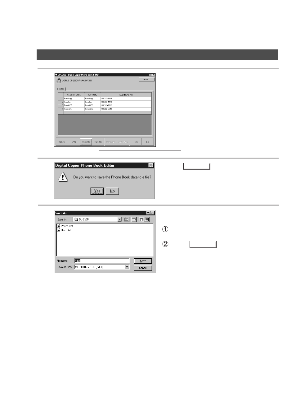 Panasonic DP-2000 User Manual | Page 160 / 180