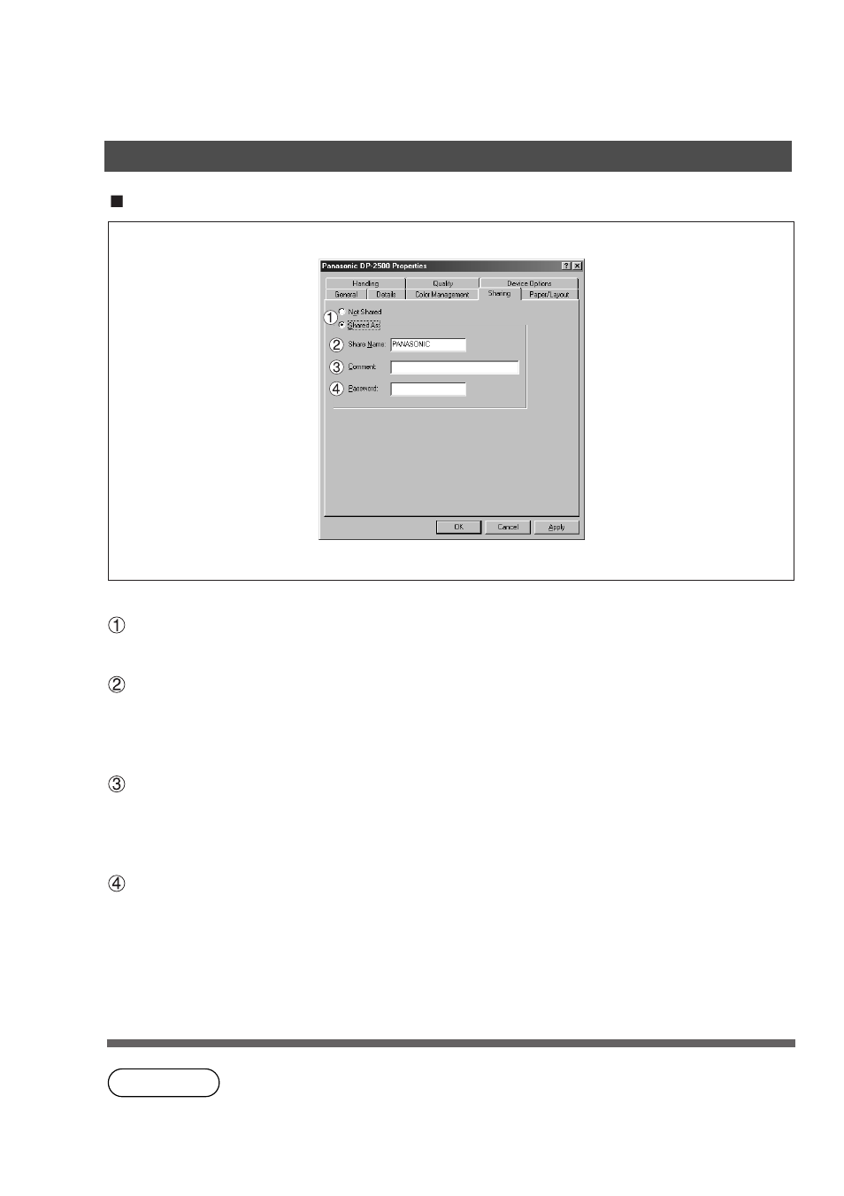 Installation and configuration (windows 95/98/me) | Panasonic DP-2000 User Manual | Page 20 / 180