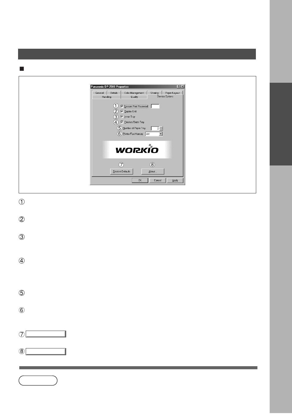 Installation and configuration (windows 95/98/me) | Panasonic DP-2000 User Manual | Page 25 / 180