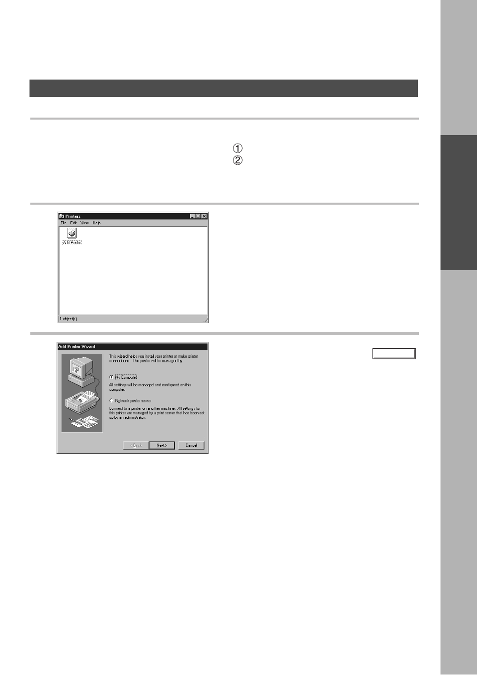 Installing the printer driver | Panasonic DP-2000 User Manual | Page 29 / 180
