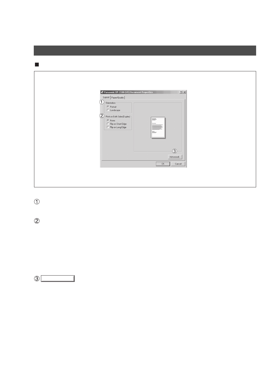 Installation and configuration (windows 2000) | Panasonic DP-2000 User Manual | Page 68 / 180