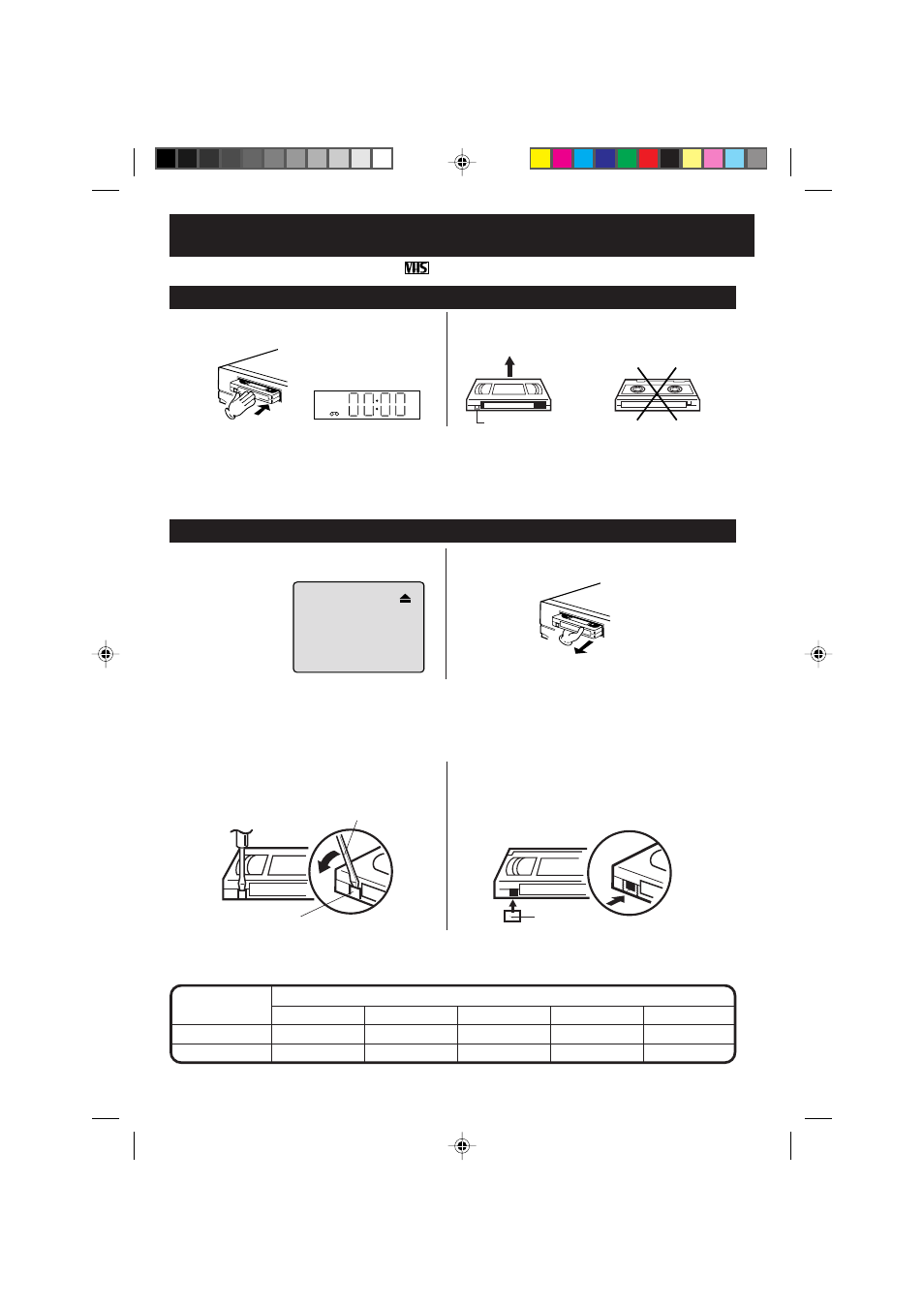 Loading and unloading a cassette tape | Panasonic PV-D734S User Manual | Page 24 / 68