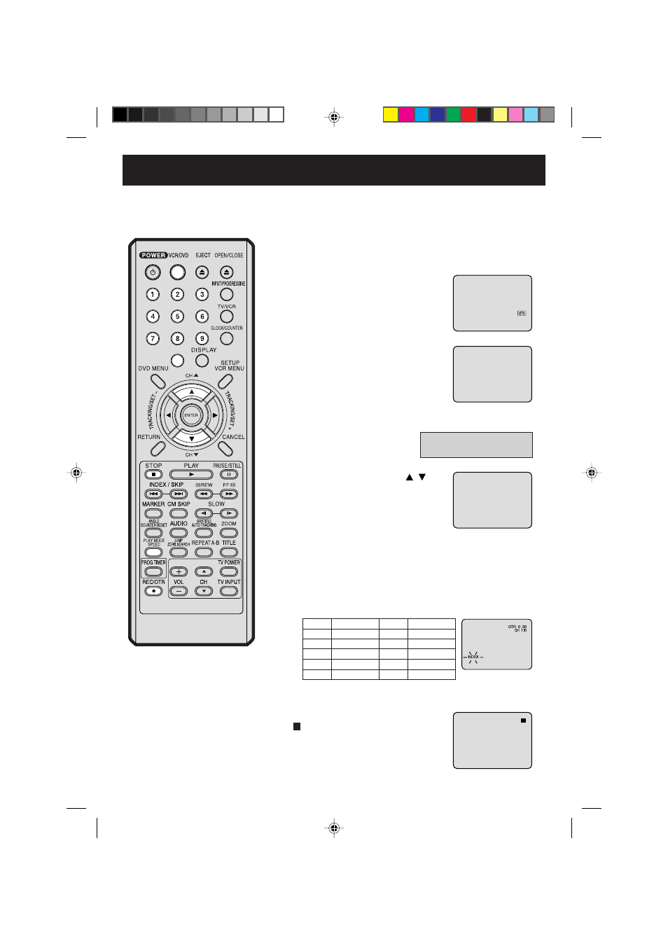 One-touch timer recording (otr) | Panasonic PV-D734S User Manual | Page 30 / 68