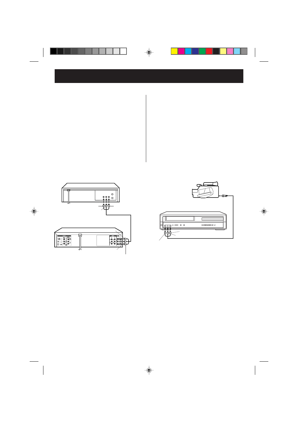 Duplicating a video tape | Panasonic PV-D734S User Manual | Page 34 / 68